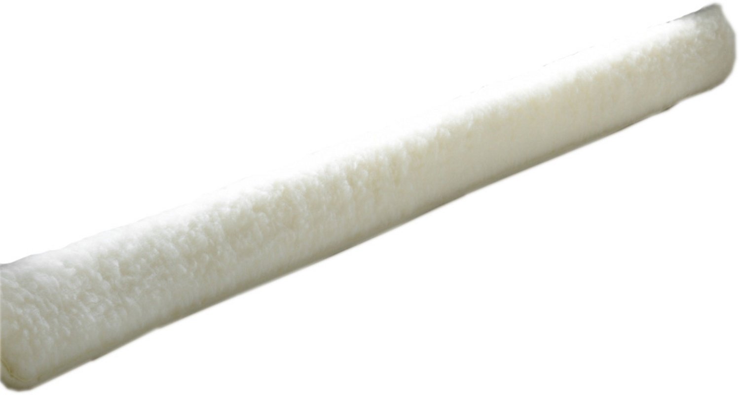 K. & N. Schurwolle 000821991002 Burlete de Lana Virgen para Ventana, 120 cm, Color Natural