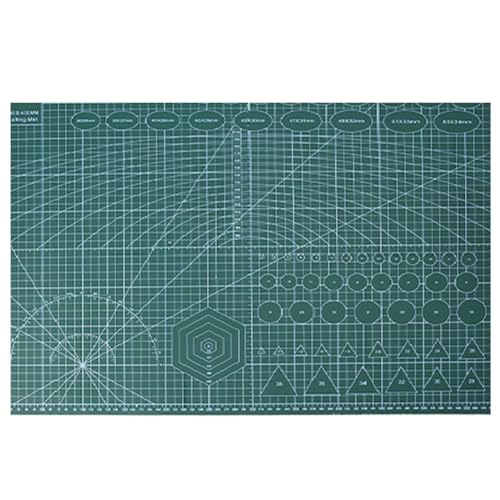 Mkphargin A2 カッティングマット ワークベンチ パッチワーク カッティングマット 縫製 DIY 彫刻 アート 絵画 テーブルマット ステレオタイプ モデル カッティングマット 簡単取り付け