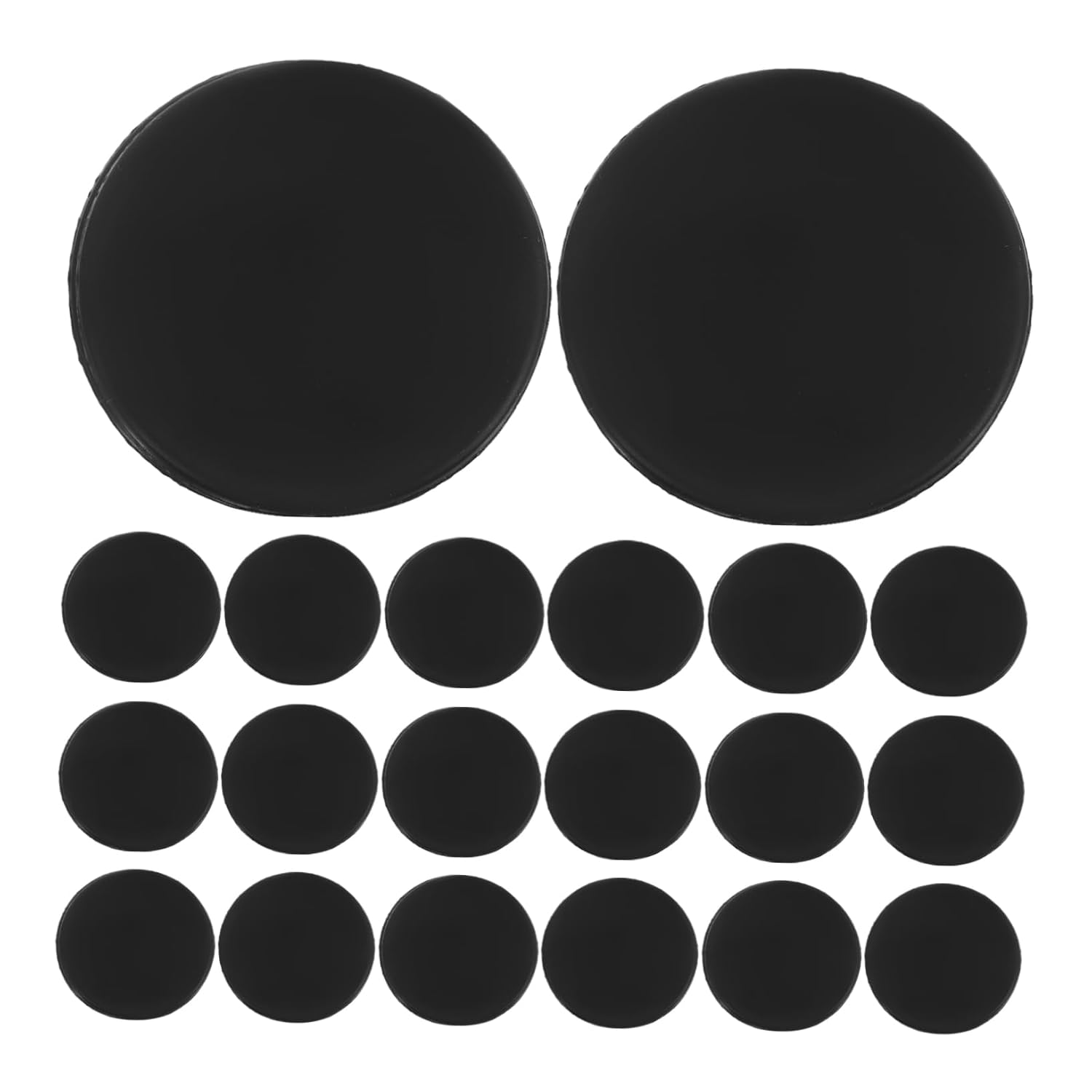 20pcs Case Protection for Doctors Accessories Silicone Headphone Covers Cover Sleeve Head Covers Replacement Parts Black