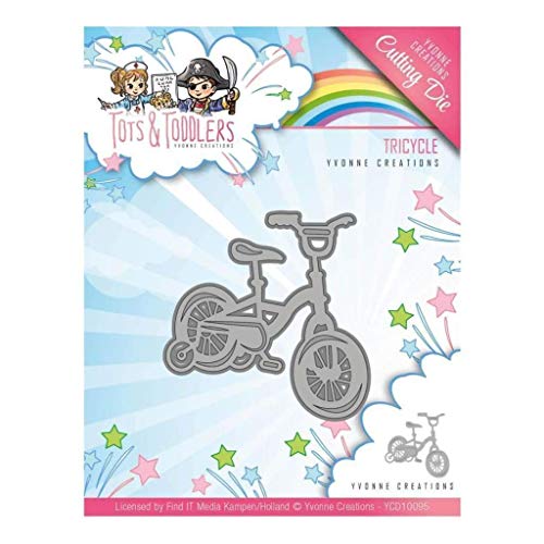 Find It Trading Yvonne Creations Tots & Toddlers Die-Tricycle