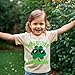 Chipeler Boys St. Patrick's Day Shirt Toddler Shamrock Clover Clover Glasses Wee Little Hooligan Short Sleeve T-Shirt Kids Beige Cotton Top 3T