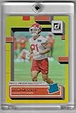 Trent McDuffie Press Proof Rated Rookie Gold Parallel Special Insert Collectible Football Card - 2022 Panini Donruss Football Card #355 (Chiefs)
