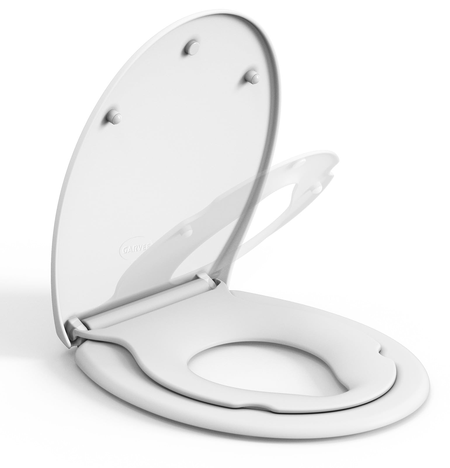 GarveeLife Toilettendeckel mit Absenkautomatik abnehmbar, antibakteriell