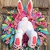 Easter bunny wreaths for front door bunny door ornament rabbit garland wreath premium handmade easter rabbit butt wreath decorations adorable thief bunny butt garland a  urban country home decor