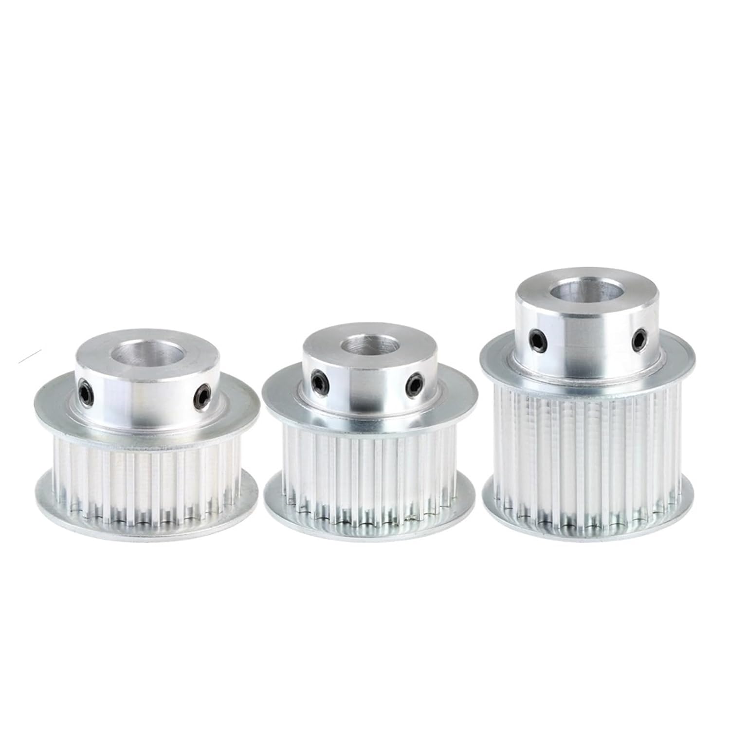 1pc 5M 25T Belt Pulley Bore 6/6.35/8/10/12/12.7/14/15/16/17 mm Alloy Pulley Wheel for 5M Rubber Belt Width 15/20/25mm 5M 25Teeth(15 mm,Belt Width 15 mm)