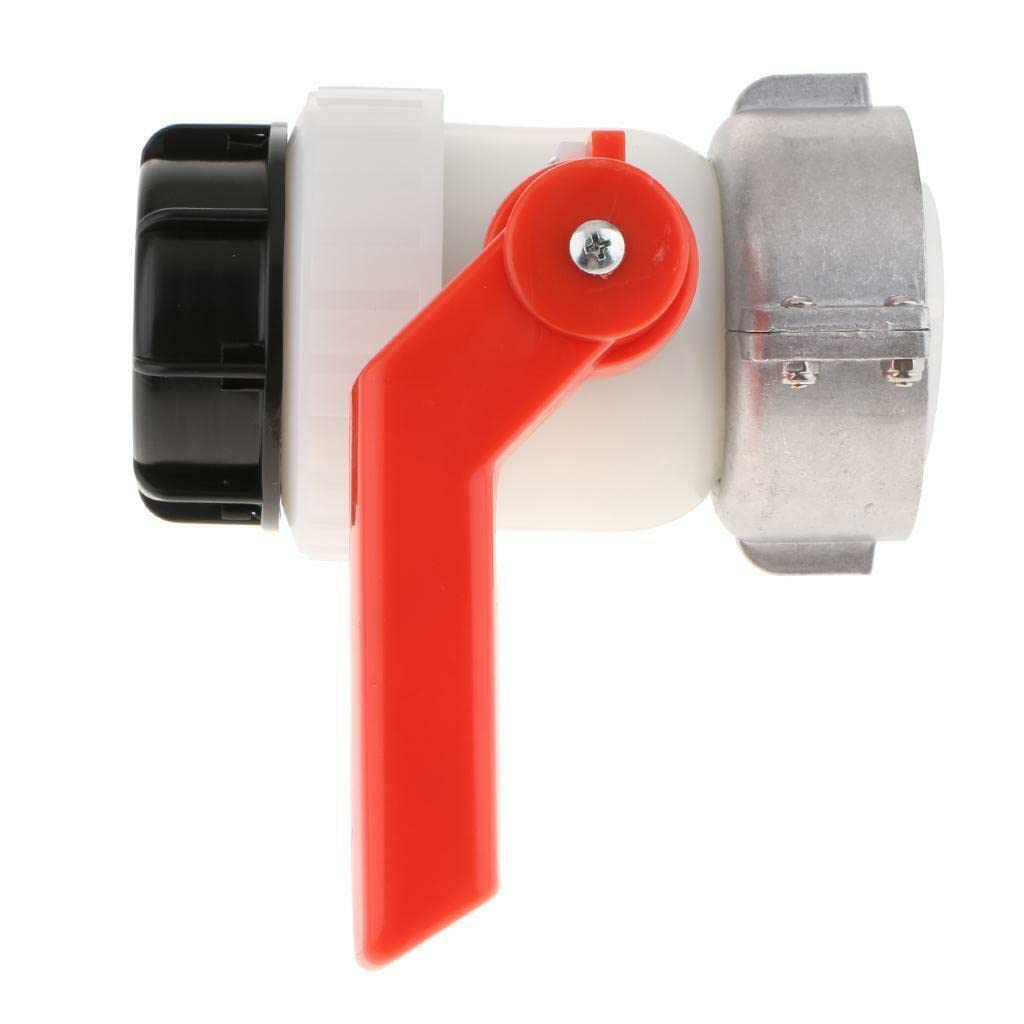 IBC Tote Tank Valve Drain Adapter 75mm to 2inch Thread Valve Amazon