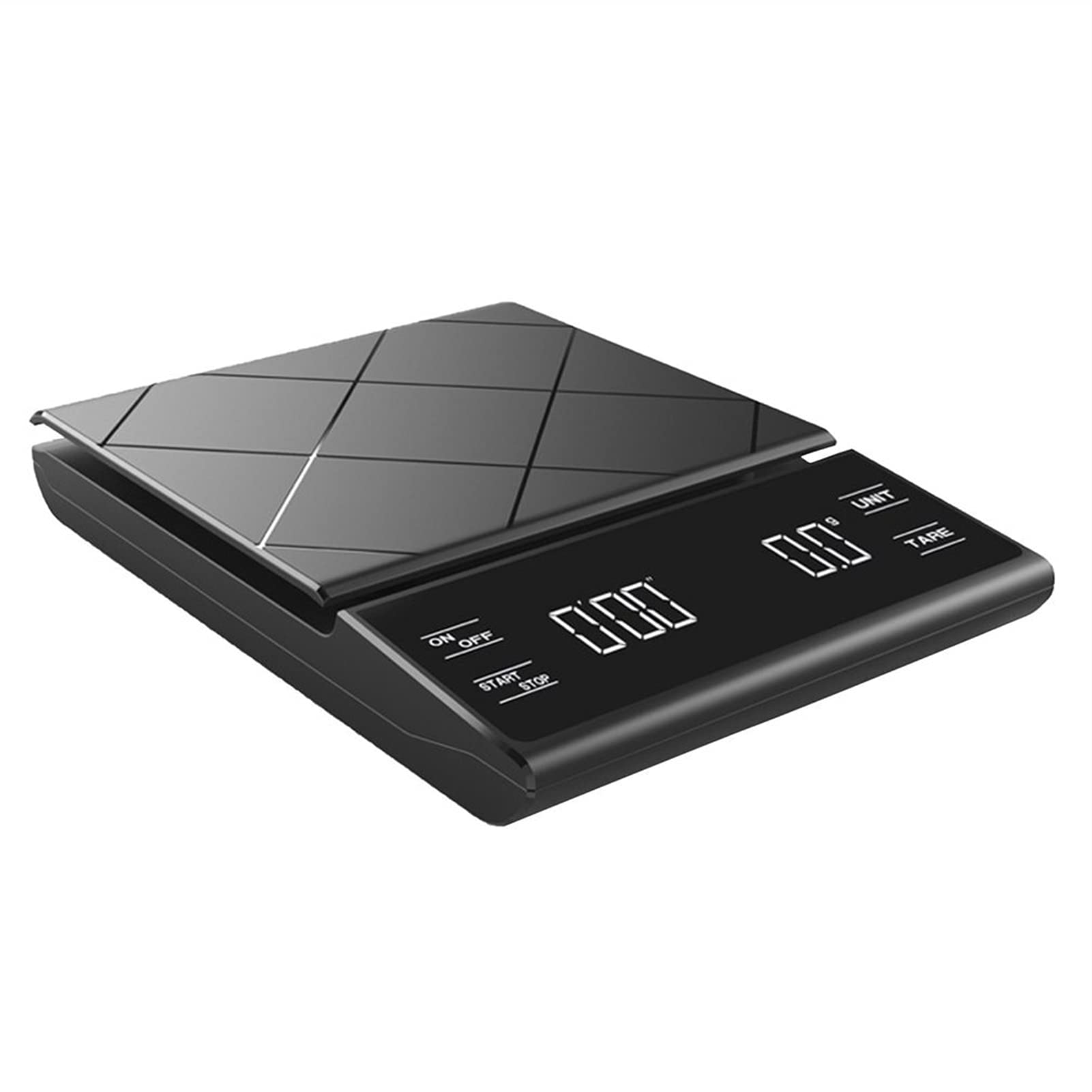 Bilancia Digitale da Cucina Bilancia da cucina elettronica da cucina digitale da 3 kg Bilancia da cucina con timer per la birra manuale versare sopra la gocciolamento del caffè o il caffè espresso Bil