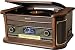 Produktbild Roadstar HIF-1996D+BT Wood Turntable  Turntable (Wood, 33.45.78 RPM, DAB,DAB+,FM, 40 W, CD,CD-R,CD-RW, Fast Backup, Program, Random Repeat)