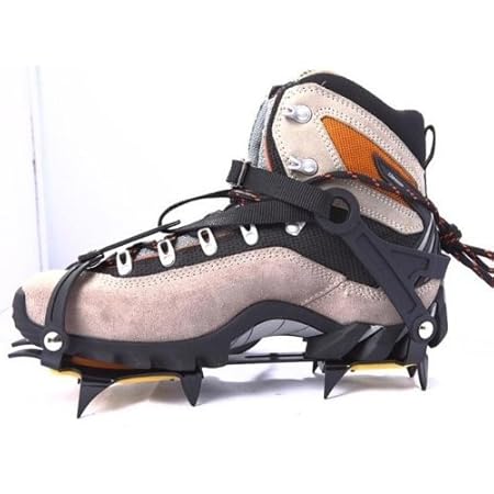 Amazon アイゼン10本爪 専用ケース付き Doragon スノー アイスツール