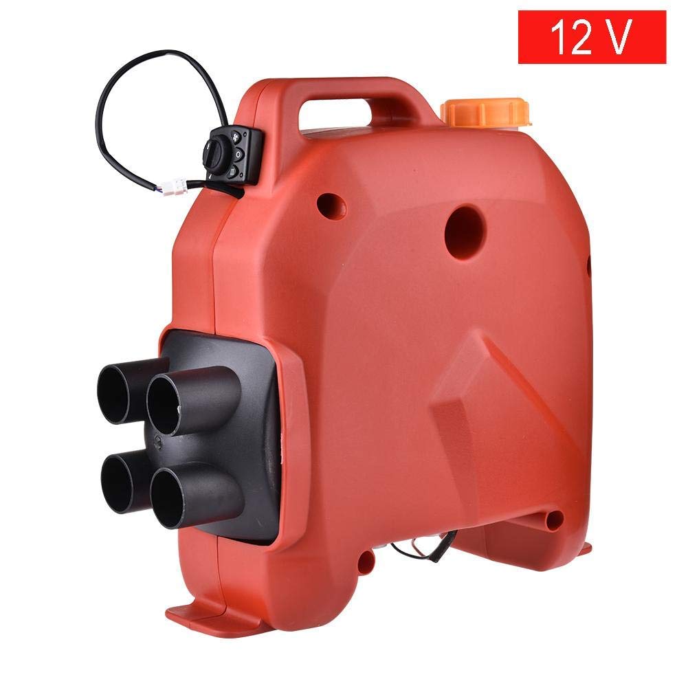 POEO Car Heater, Diesel Air Heater Diesel Heater 12v 5kw for Car, Truck, Bus, Ship, Camping,12v*4hole