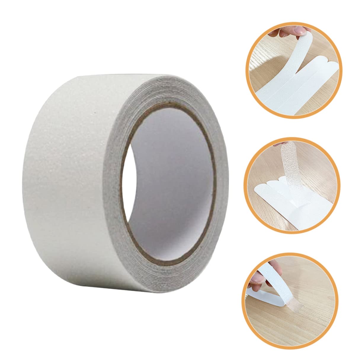 SOLUSTRE Grip Tape for Stairs Outdoor Anti-Slip Tape 20mm Wide Stair Treads Step Grips