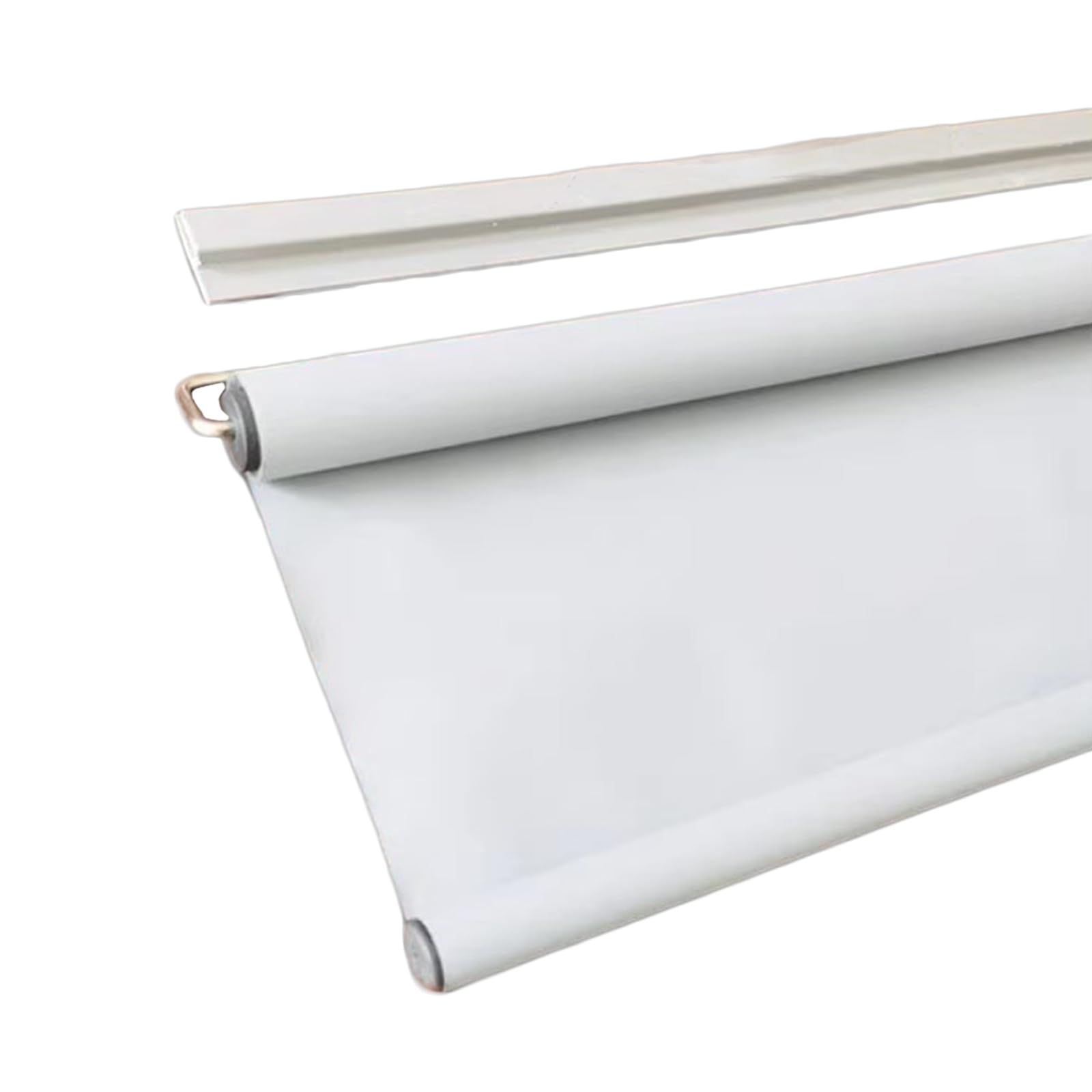 X1NGFU Full Shading Temporary Blackout Roller Curtain,Retractable Sunshade Roller Blinds,spring Automatic Lift Curtain,Indoor Blackout Roller Blinds,width X Height (50cm x 150cm(19.7in x 59in))