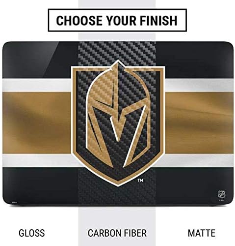 Skinit Decal Laptop Skin Compatible with MacBook Air 13in (2020) - Officially Licensed NHL Vegas Golden Knights Jersey Design