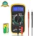 Produktbild Digital Multimeter Ohm Volt Ampere Spannung Tester AC/DC Spannung DC Strom Widerstand Diode Kontinuität Messinstrument mit LCD Hintergrundbeleuchtung