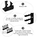 BESPORTBLE 6pcs Wall Mounted Bow Arrow Holder Rack Storage Brackets Screws for Elegant Display and Against Scratches and Water Damage