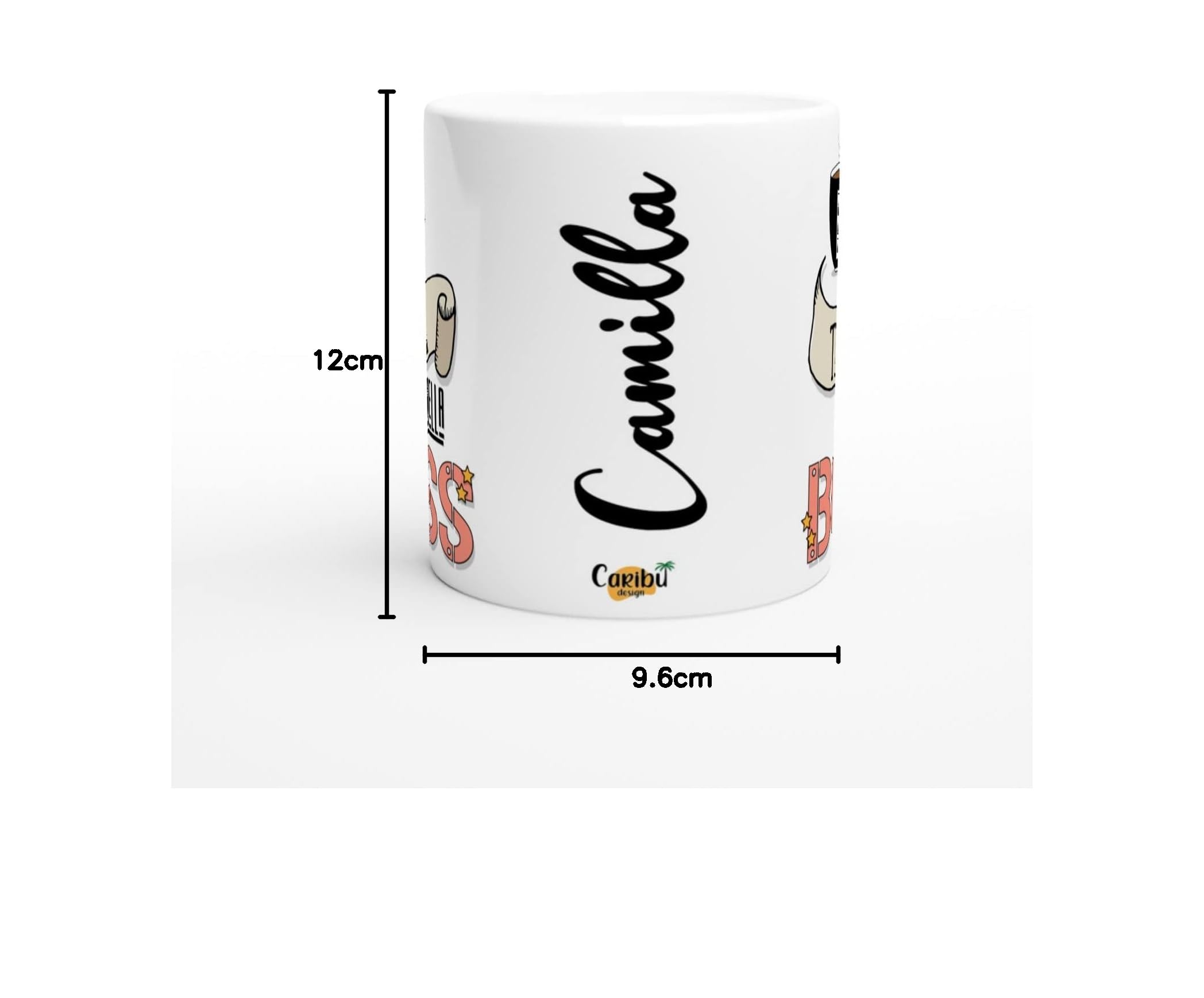 Cappy Like A Boss – Berretto Unisex In Cotone Nero/grigio Con Scritta, Regolabile Con Clip Metallo