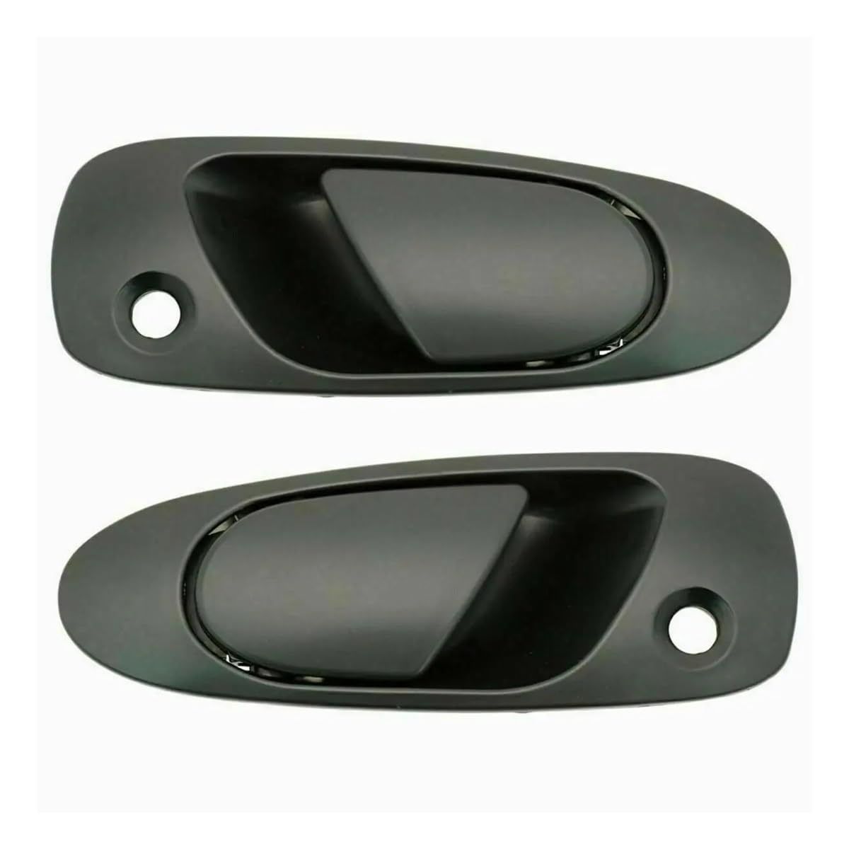 BIKKJBK Car Vehicle Door Handle Car Exterior Outside Door Handle Front Rear Pair Set for Civic 1992-1995 for Del Sol 1993-1997 72180SR3J02ZD 72140SR3J02ZD