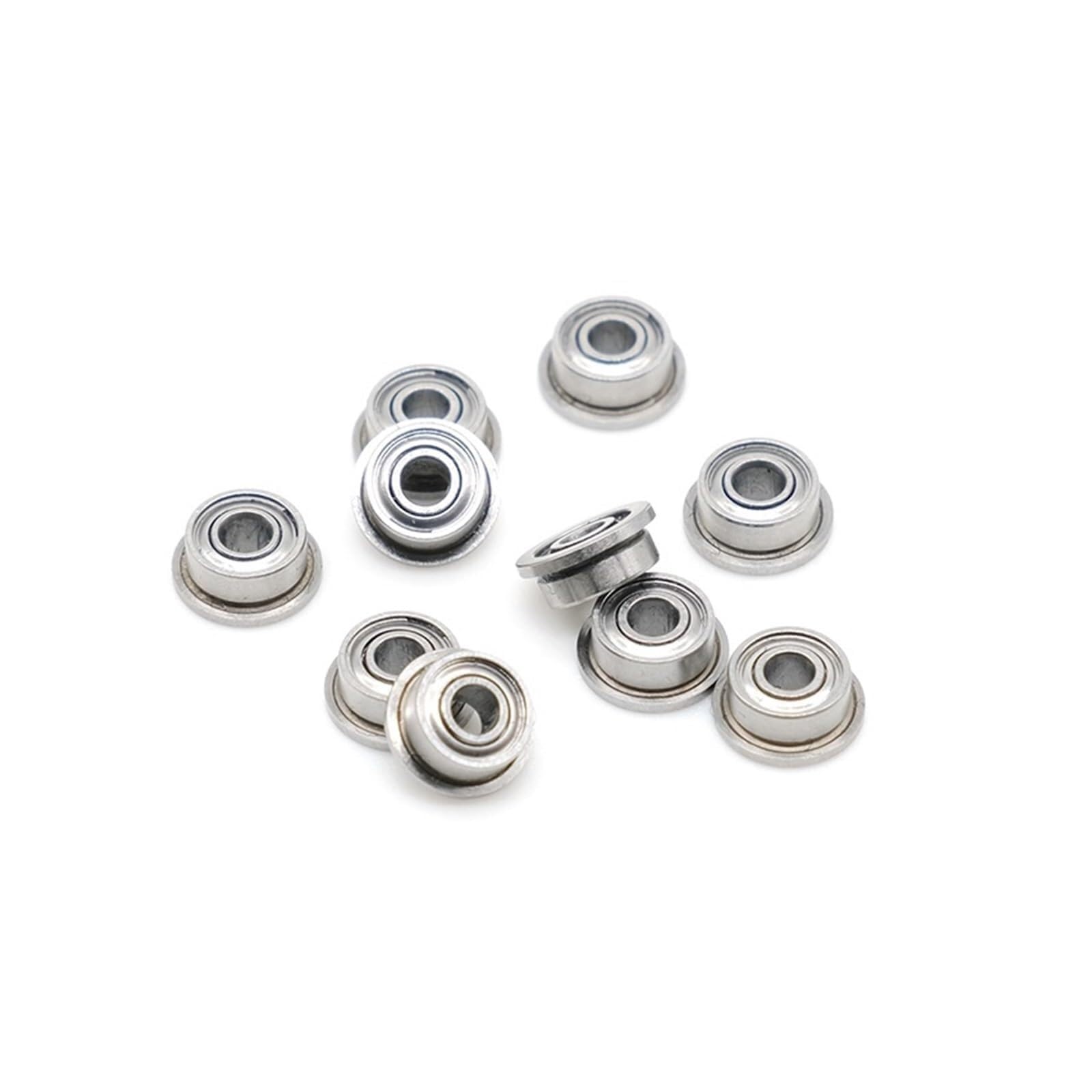Aspectos, 10 Uds MF52ZZ 2x5x2,5 Mm rodamientos de bolas con brida ABEC-7, rodamiento Lucky