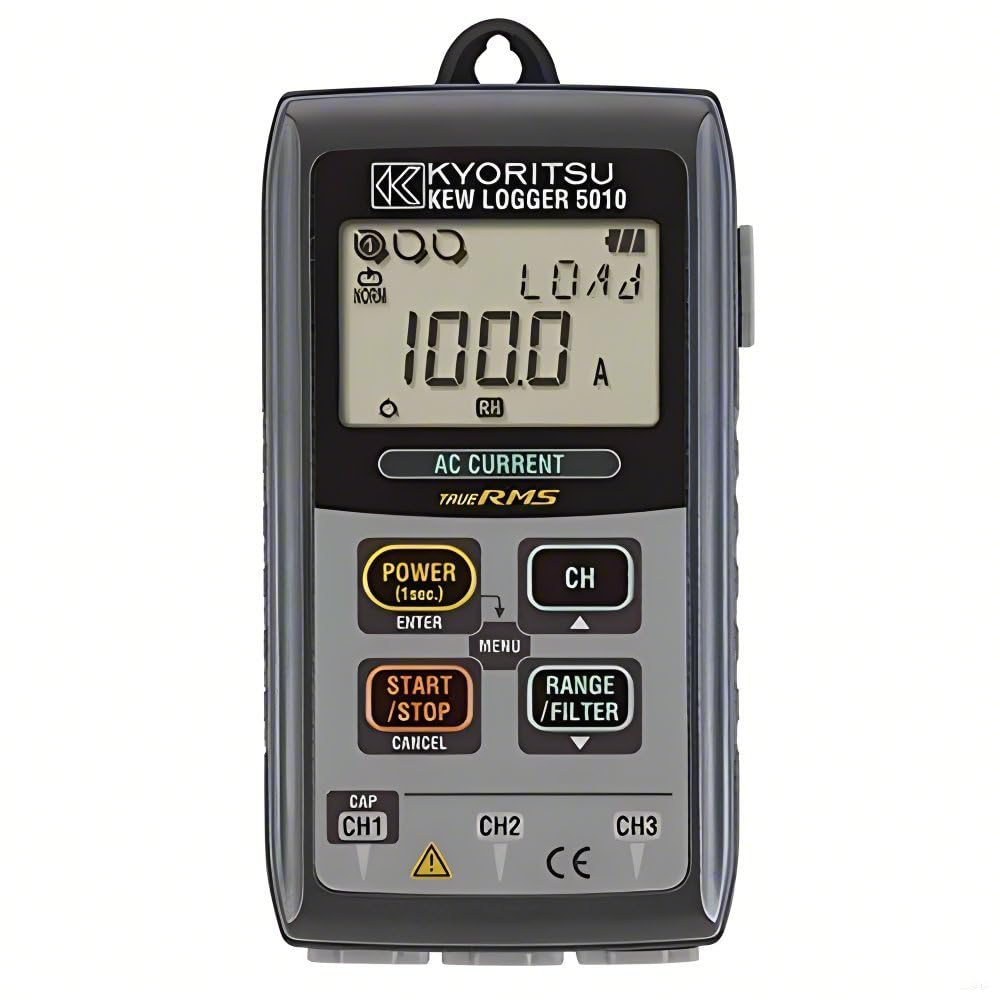 Japan Quality KYORITSU Logger KEW 5010 5020 3 Channel inputs simultaneous Record The Leakage Current and Load Current Check The Leakage Current and Monitor The Load Current(5010)