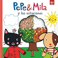 Pepe y Mila y las estaciones 8411201252 Book Cover