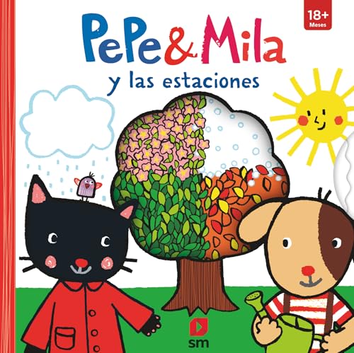 Pepe y Mila y las estaciones 8411201252 Book Cover