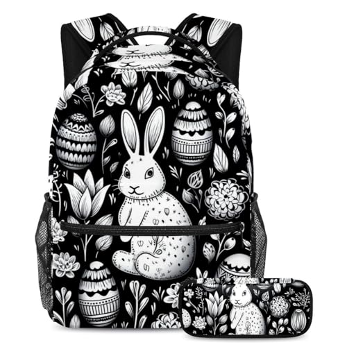Ensemble cartables Joyeuses Pâques cadeau idéal avec sac à dos et trousse