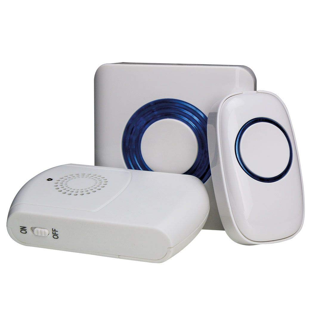 Adcb Light Flashing Doorbell With Vibrating Pager