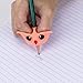TOCCOOL Children's Owl Pencil Grips, Pencil Training Device for Kids, Ergonomic Writing Aid with Right and Left Hands. (6 Pack)