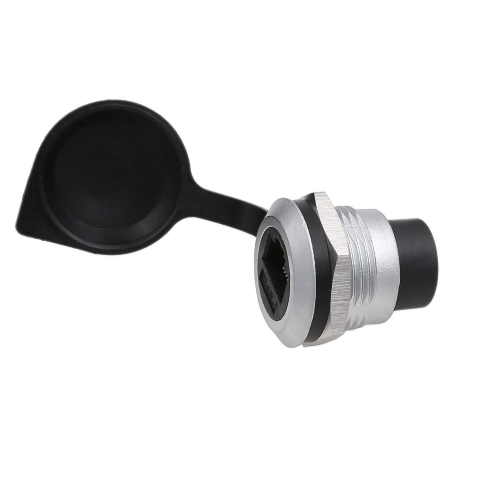HangTon Lot de 5 connecteurs RJ45 étanches pour panneau de raccordement réseau Ethernet Cat6, câble circulaire femelle vers femelle