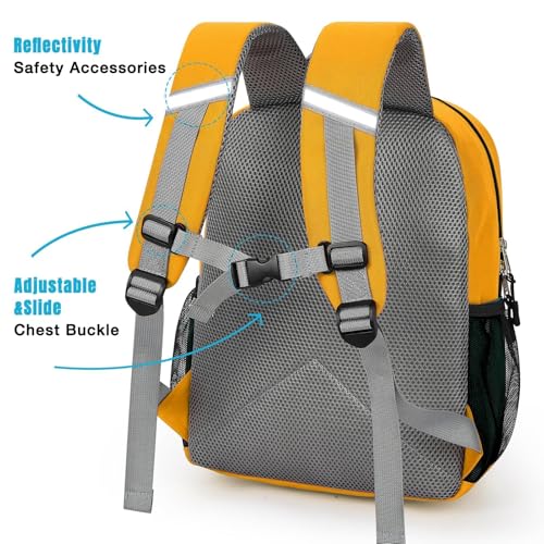 Image of STEAMEDBUN Toddler Backpack Boys and Girls, Kids Backpack Boys Girls, Preschool Kindergarten Daycare Travel Small