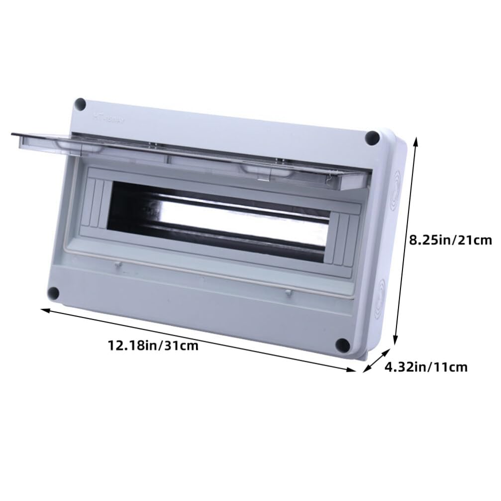 Uonlytech Scatola Giunzione Elettrica Per Esterni Quadro Distribuzione Con Circuiti Facile Installazione e Design Moderno Per Uso Domestico e Professionale