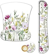 ArtSo Mouse Pad Wrist Support and Keyboard Wrist Rest, Ergonomic Memory Foam Mousepad Non-Slip Ea...