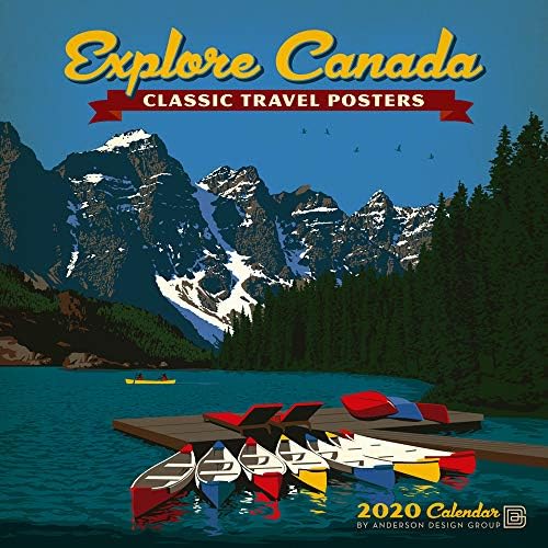 Explore Canada 2020 Wall Calendar