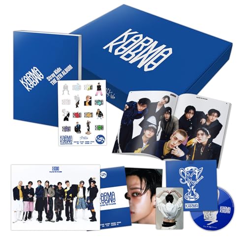 Stray-Kids - The 4th Album [KARMA] (CEREMONY Ver.) Outbox + Photobook + Photo...