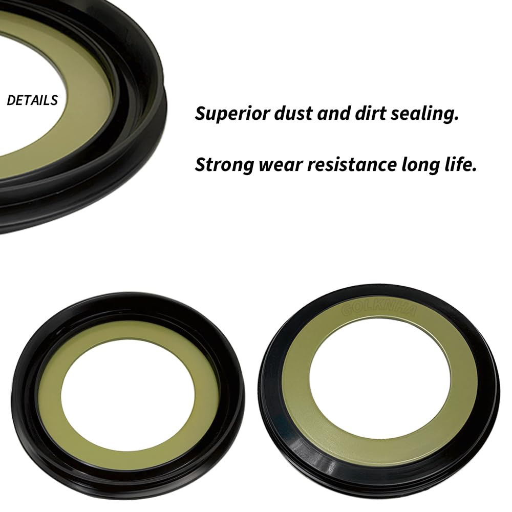 Balls Steering Stem Bearing Seal Kit for Kawasaki KX125 KX250 KX450 Z1300A OEM #22-1023