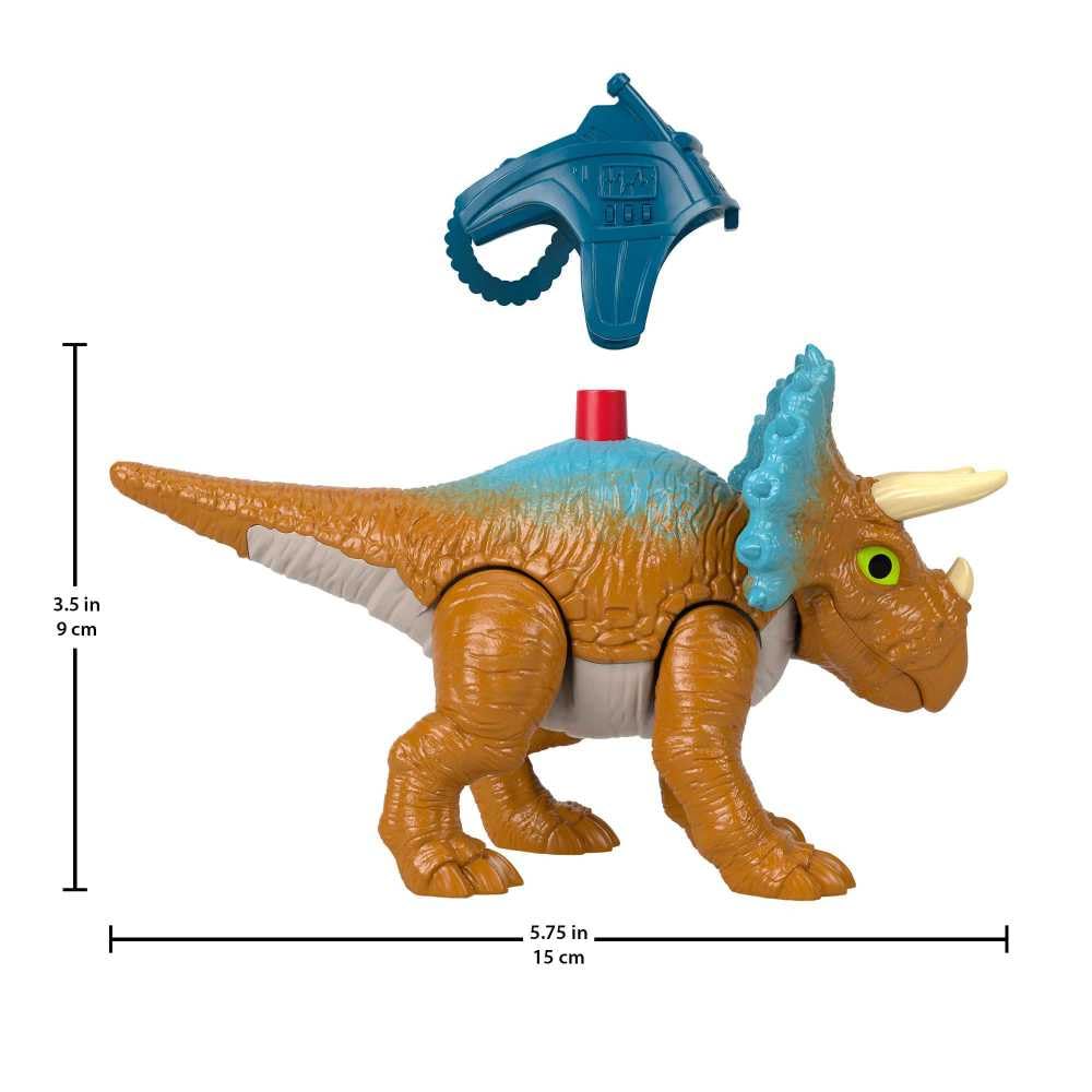 Imaginext Jurassic World Dinosaurio de Juguete Triceratops