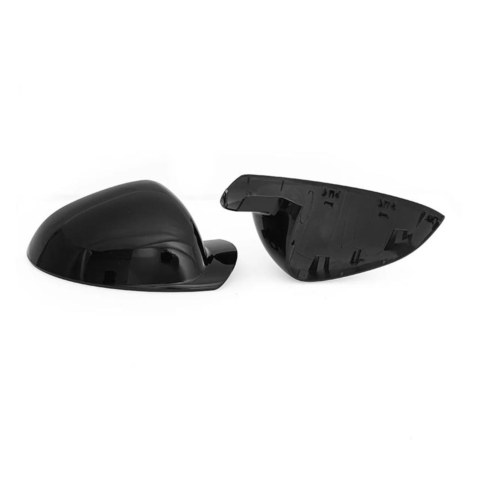 Carcasas Espejo Tapa Cubierta Espejo Retrovisor Puerta Carcasa Espejo Lateral Compatible para Opel para Insignia para Vauxhall 2008-2017 Negro Brillante Cubierta Retrovisor(Gloss Black Pair)