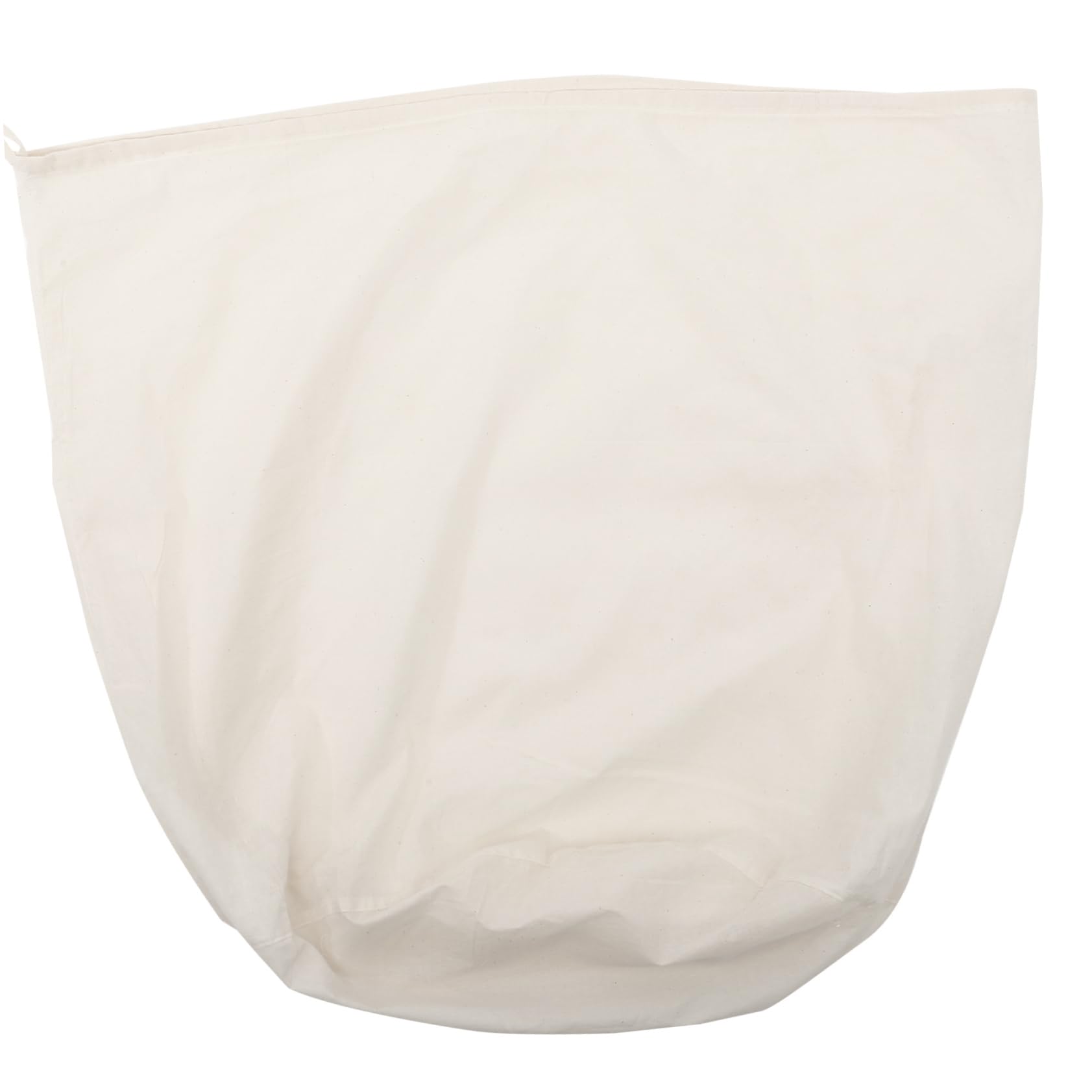 Garneck Reusable Cotton Wine Brewing Bag Drawstring Large Strain Filter Bag for Nut and Homemade Juices Height for Efficient Filtration