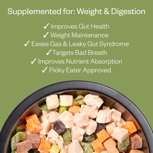 Maev Raw Dog Food, Better Than Freeze Dried Dog Food, Frozen Dog Food, Lean Chicken Protein, Vitamin-Rich Organ Meat In Every Serving, Weight And Digestion Formulation, Adult Dogs, 10 Pounds #TOP3