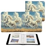 Haz tus álbumes de fotos: este álbum de fotos Versitle no solo puede almacenar fotos, sino que también se puede utilizar para almacenamiento de diseño de bricolaje. La página se puede utilizar repetidamente, acceso gratuito a tus preciosas fotos, no hay límite para el tamaño de las fotos, la composición tipográfica se puede diseñar de acuerdo a tu propio bricolaje, libre de jugar tu talento de diseño. Puedes crear un álbum personalizado que muestre tu personalidad y estilo únicos