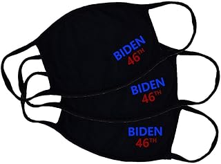 Joe Biden 46th President 2020 Election Adult Black Face Mask Presidential Winner President President 46-3 Pack