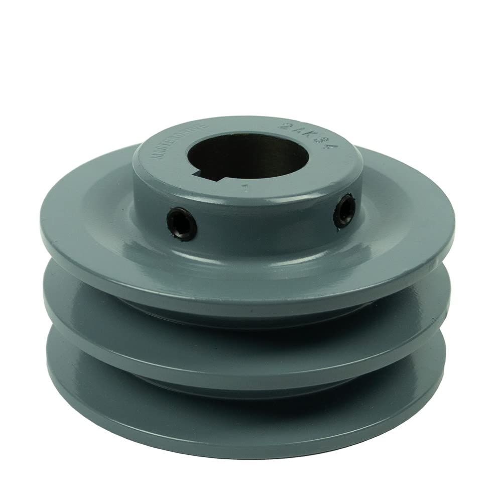 2AK34-1W/2SS V-Belt Pulley, 1" Bore,-
