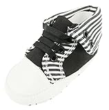 Adorables botines para bebé con cordones, diseño de cuadros escoceses, color rojo y azul, 13 6 – 12 meses
