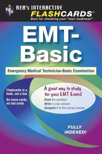 EMT-Basic - Interactive Flashcards Book for EMT (REA) (REA Test Preps), Not the Premium Edition by Lindsey Ph.D., Jeffrey 1st (first) Edition [Paperback(2005)]