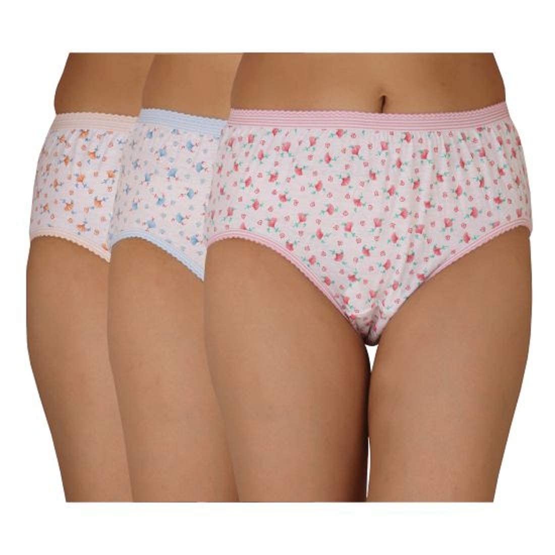 Eve'sEmpress Ladies Shinker High Waist Panties Pack of 3 (Size :- S to 4XL, Multicolour)