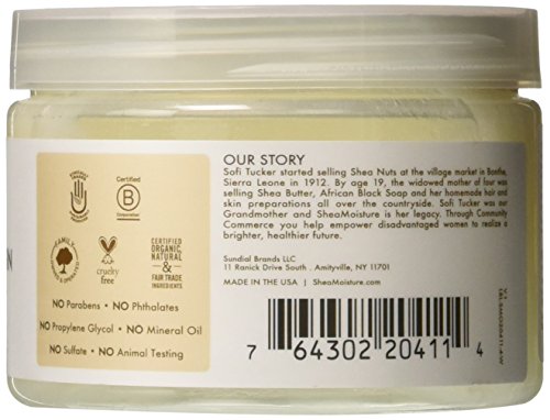 Shea Moisture 100% Extra Virgin Coconut Oil Head-To-Toe Nourishing Hydration For Unisex, 10.5 Ounce #TOP14