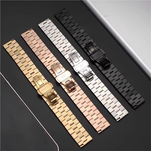 Bracelet en acier inoxydable anti-irritation pour montre de sport étanche - 4