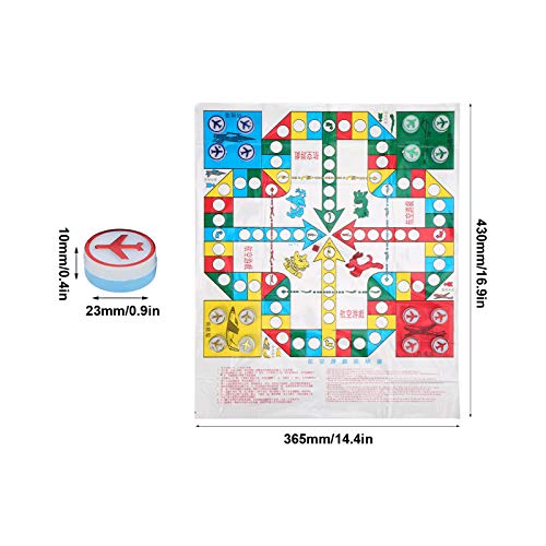 Kids Flying Ch Plastic G with Oval Box Parent Family Party Board Game miniatura 3