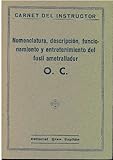  NOMENCLATURA, DESCRIPCION, FUNCIONAMIENTO Y ENTRENAMIENTO DEL FUSIL AMETRALLADOR O.C. Carnet Del Instructor