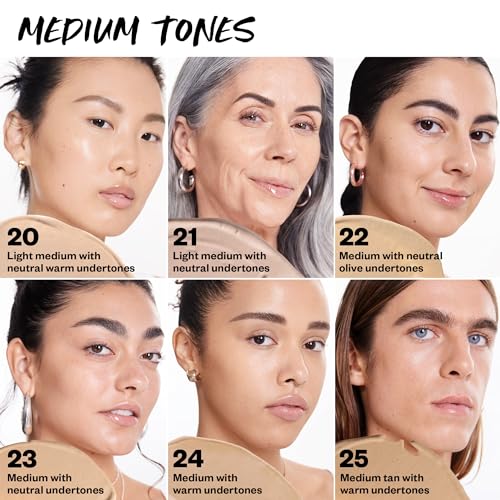 Kosas BB Burst Tinted Face Gel Cream - Supports Healthy Collagen, Smoothes Skin, Hydrates & Moisturizes - Lightweight Buildable Coverage - Medium Tan Warm 25, (1 Oz/30 ML) - Image 4